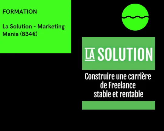 La Solution De Marketing Mania
