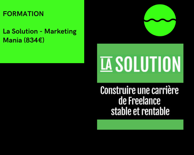 La Solution De Marketing Mania