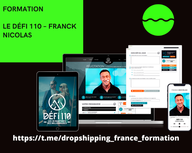 le Défi 110 De FRANCK NICOLAS