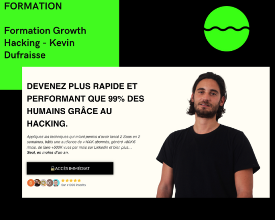 Formation Growth Hacking De Kevin Dufraisse