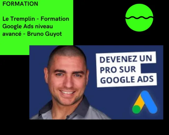 Formation Google Ads niveau avancé - Bruno Guyot