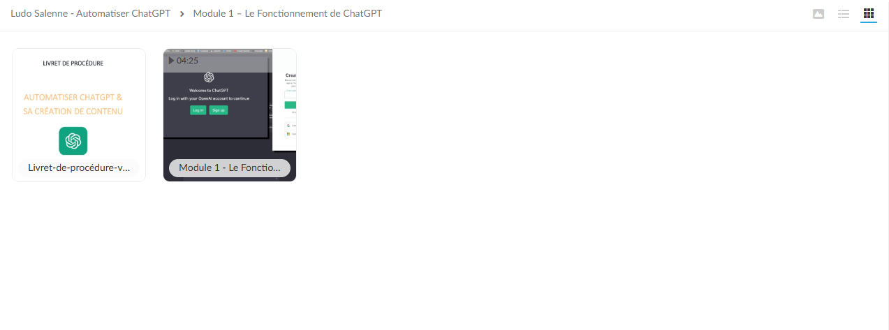 FORMATION DE LUDO SALENNE