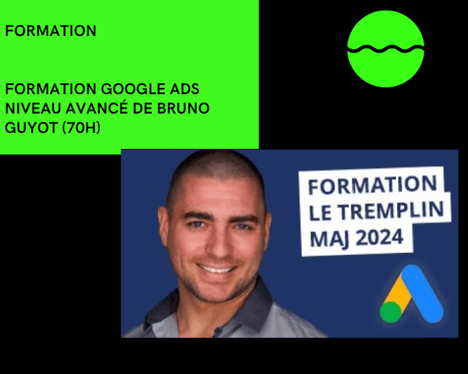Formation Google Ads niveau avancé De Bruno Guyot