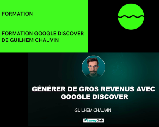 Formation Google Discover de Guilhem Chauvin