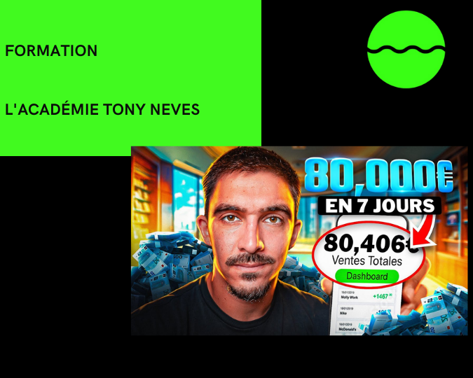 Formation L'académie Tony Neves