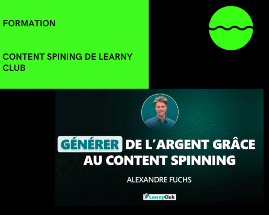 Formation Content Spining De Learny Club