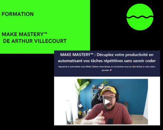 Formation Make MASTERY De Arthur Villecourt