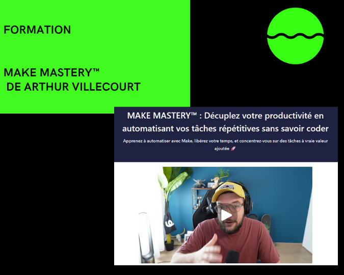 Formation Make MASTERY De Arthur Villecourt