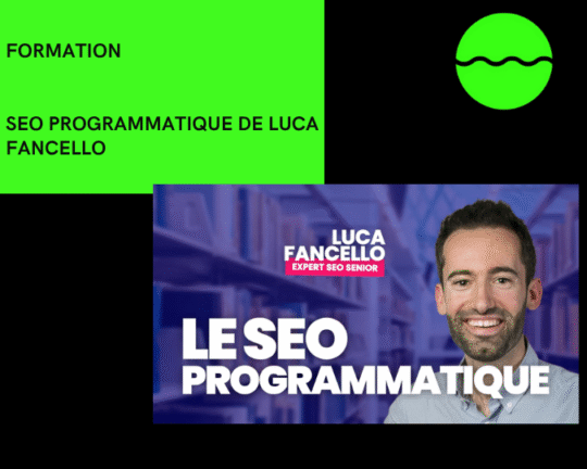 Formation Seo Programmatique De Luca Fancello