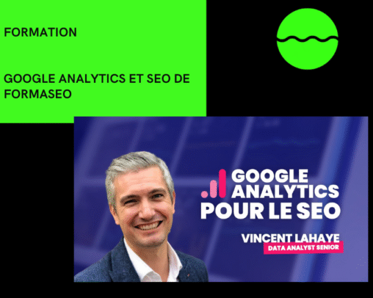 Formation Google Analytics et SEO de Formaseo