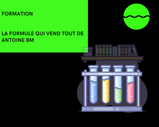 La formule qui vend tout de Antoine BM