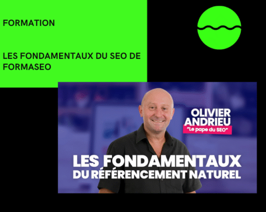 Formation Les fondamentaux du SEO de formaseo