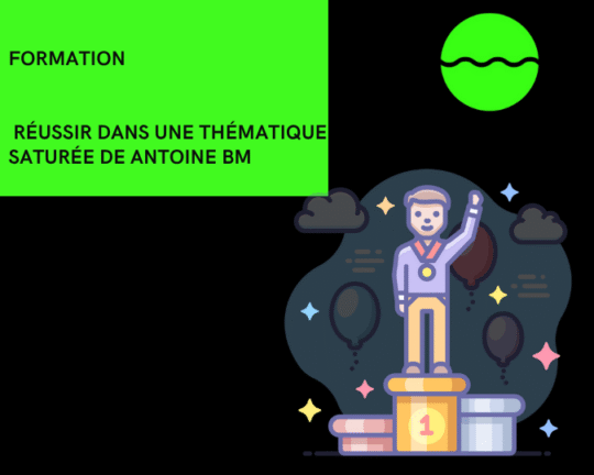 Réussir dans une thématique saturée de Antoine Bm