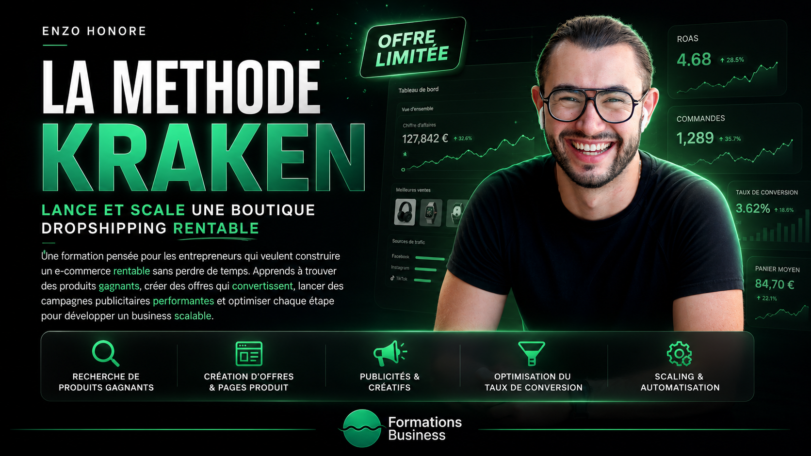 LA METHODE KRAKEN DE ENZO HONORE