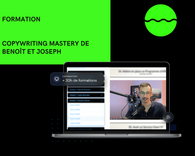 COPYWRITING MASTERY de Benoît Et Joseph