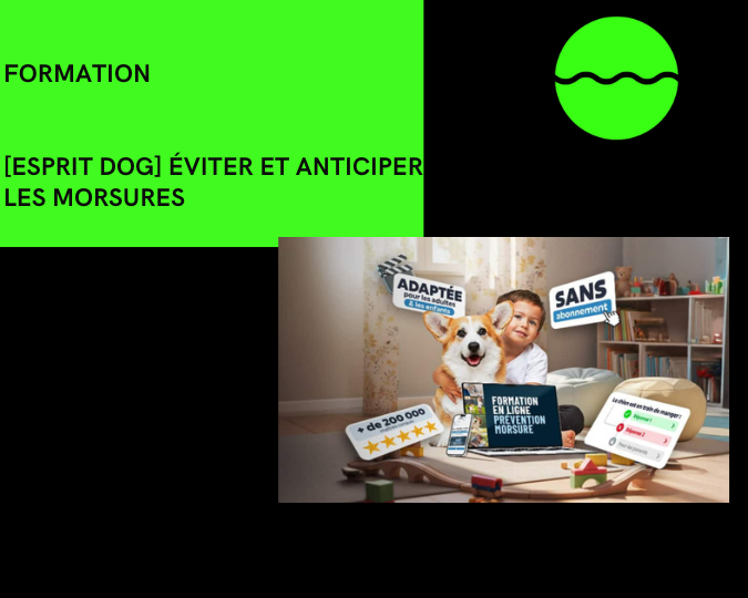 [ESPRIT DOG] ÉVITER ET ANTICIPER LES MORSURES